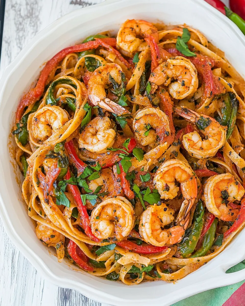 Easy Cajun Shrimp Pasta recipe photo