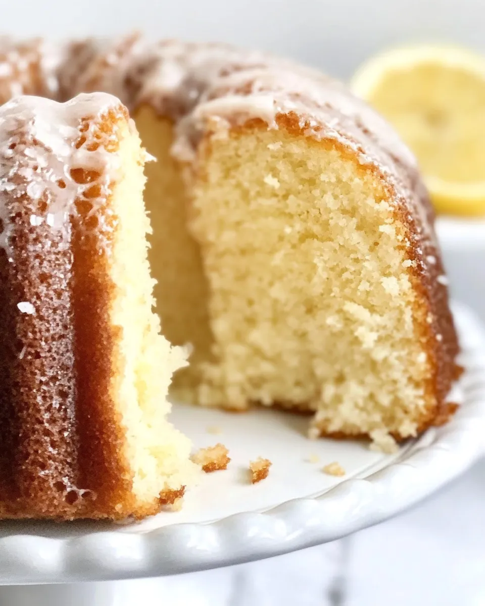 Easy Cake Glaze Recipe shot