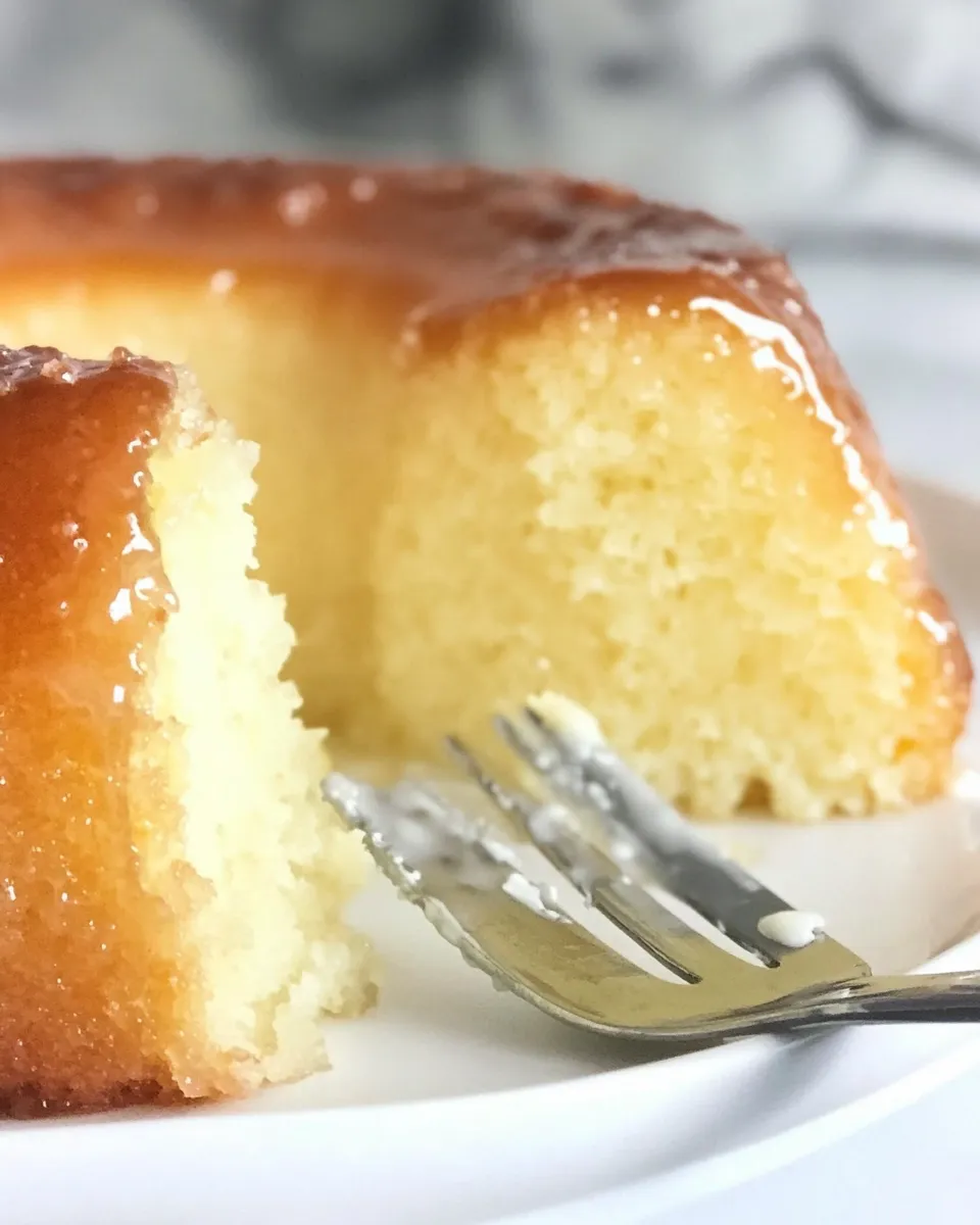 Delicious Cake Glaze Recipe dish photo