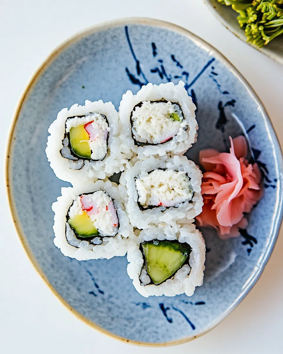Delicious California Roll Sushi image