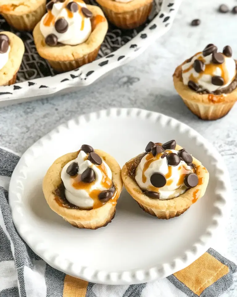 Homemade Cannoli Cookie Cups photo