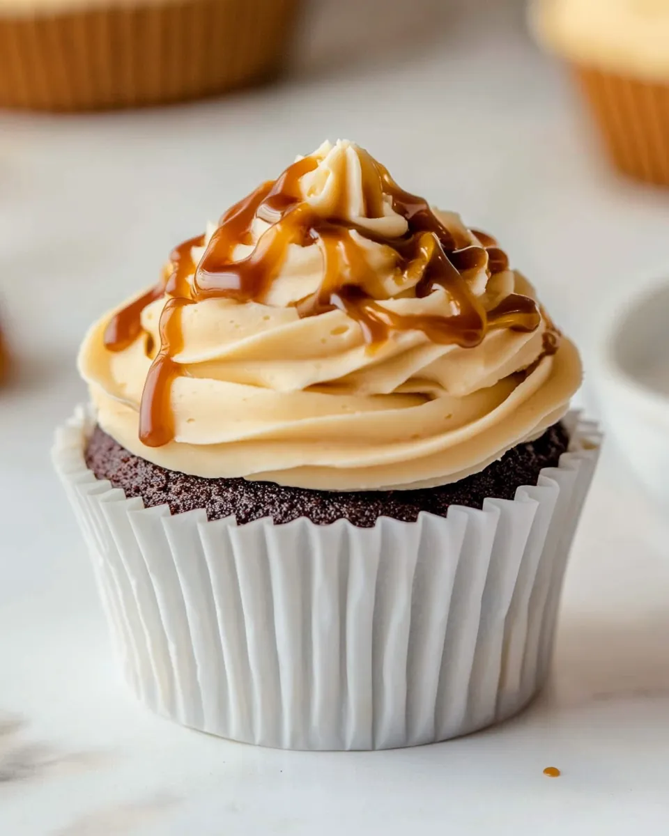 Easy Caramel Buttercream Frosting Recipe shot