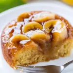 Homemade Caramelized Banana Upside-Down Cake photo