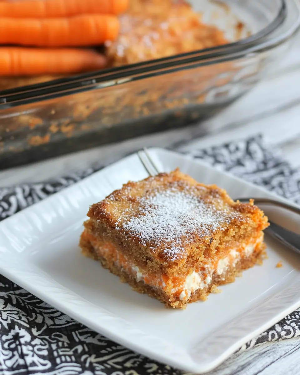 Classic Carrot Gooey Cake image
