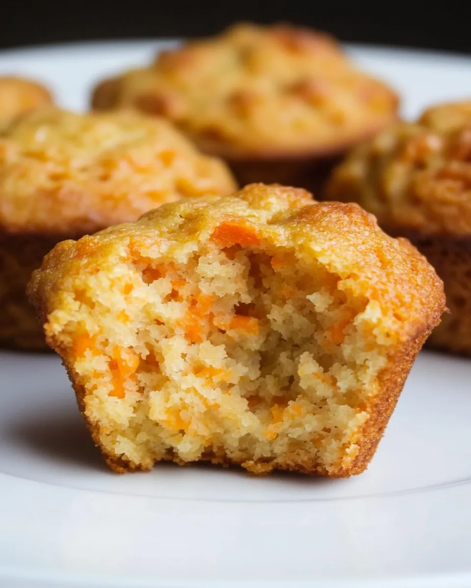 Easy Carrot and Honey Muffins recipe photo
