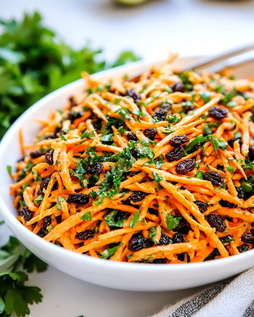 Classic Carrot and Raisin Salad image