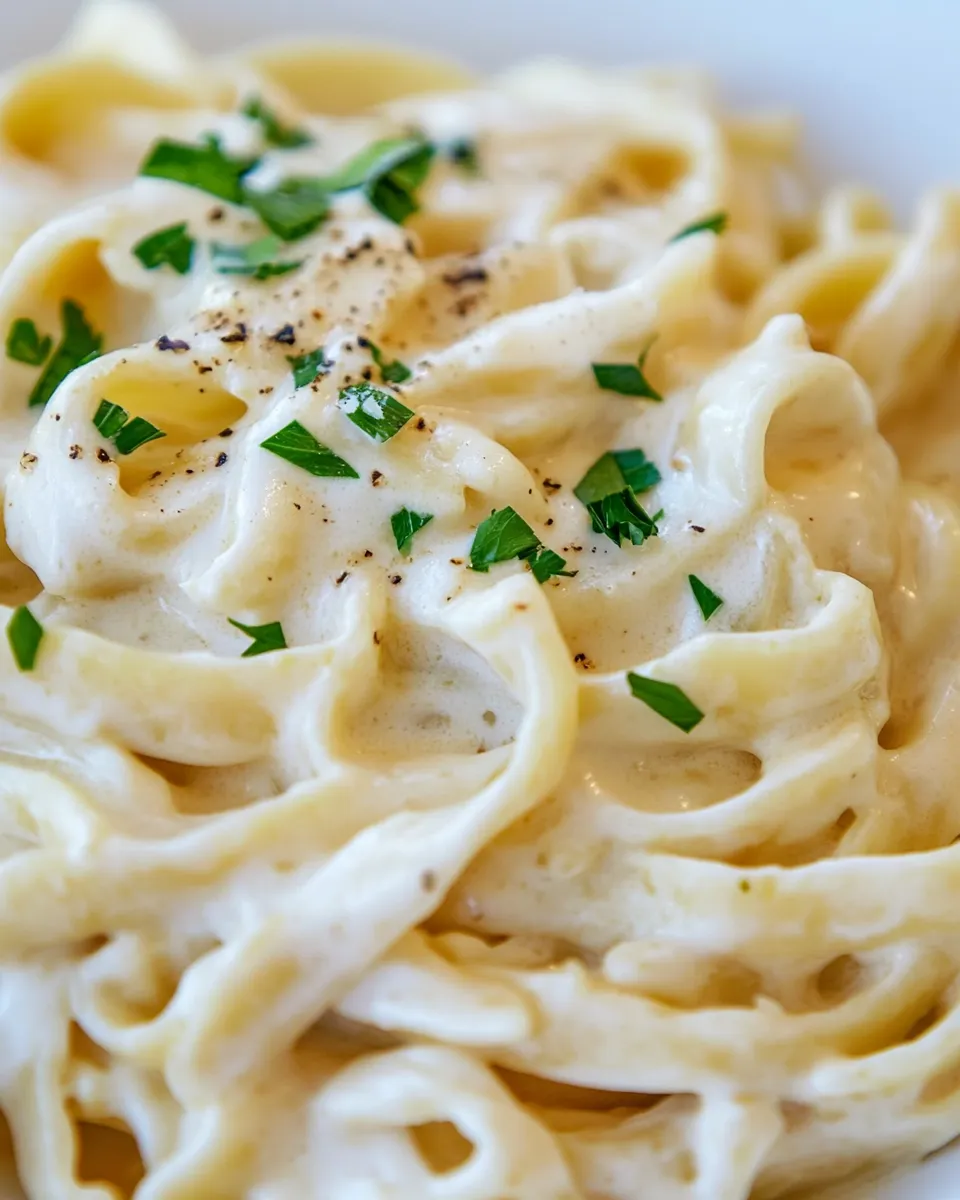 Easy Cauliflower Alfredo Sauce photo