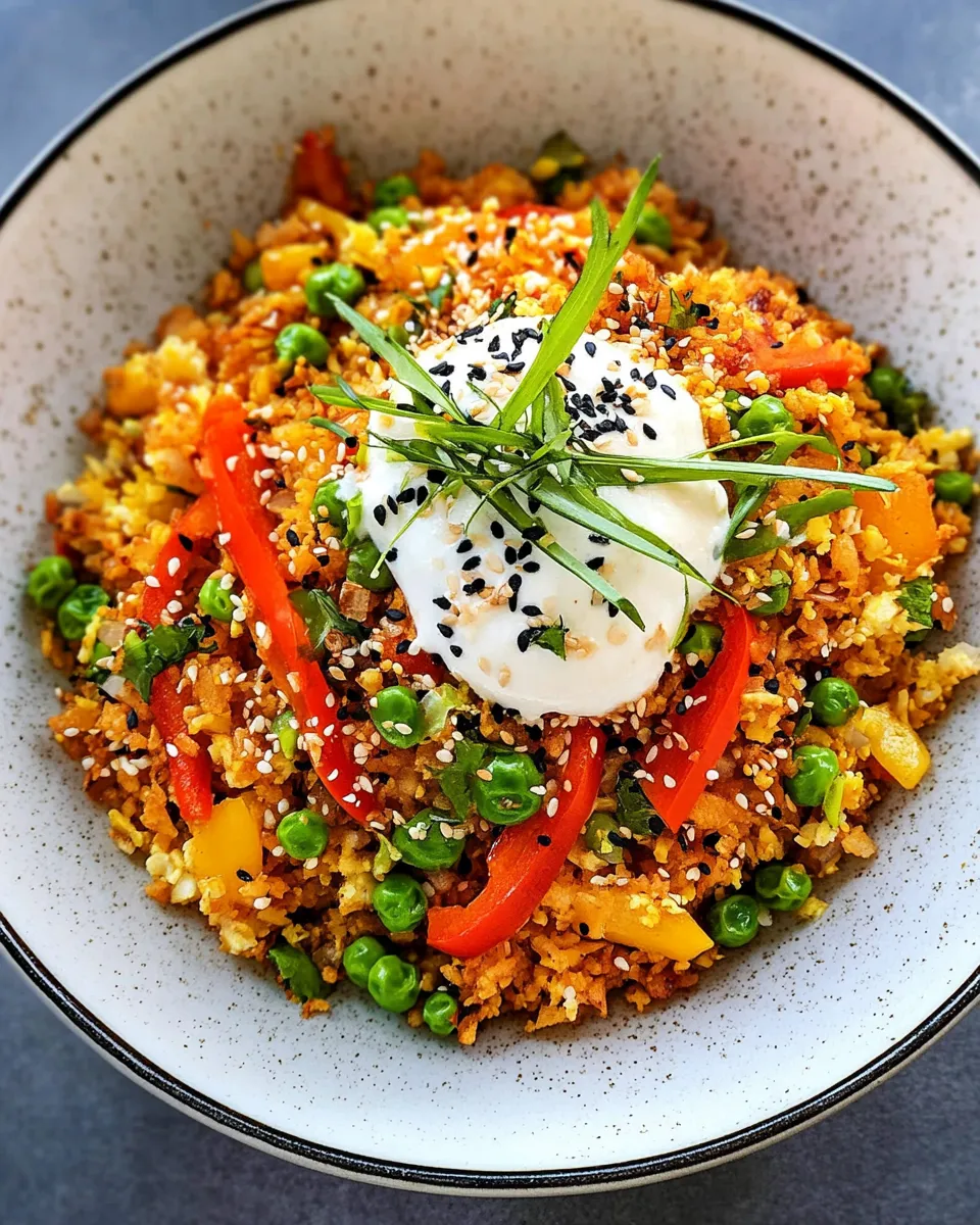 Delicious Cauliflower Fried Rice image