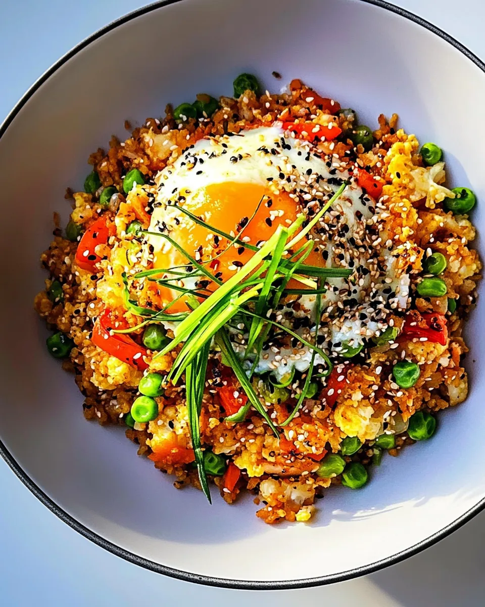 Quick Cauliflower Fried Rice dish photo
