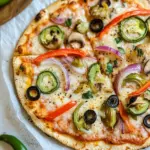 Homemade Cauliflower Pizza photo