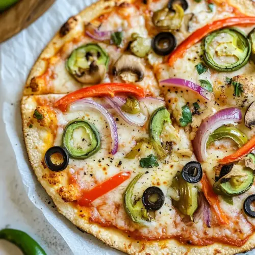 Homemade Cauliflower Pizza photo