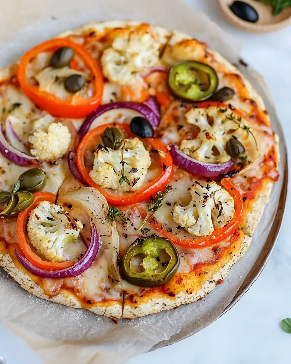 Delicious Cauliflower Pizza image