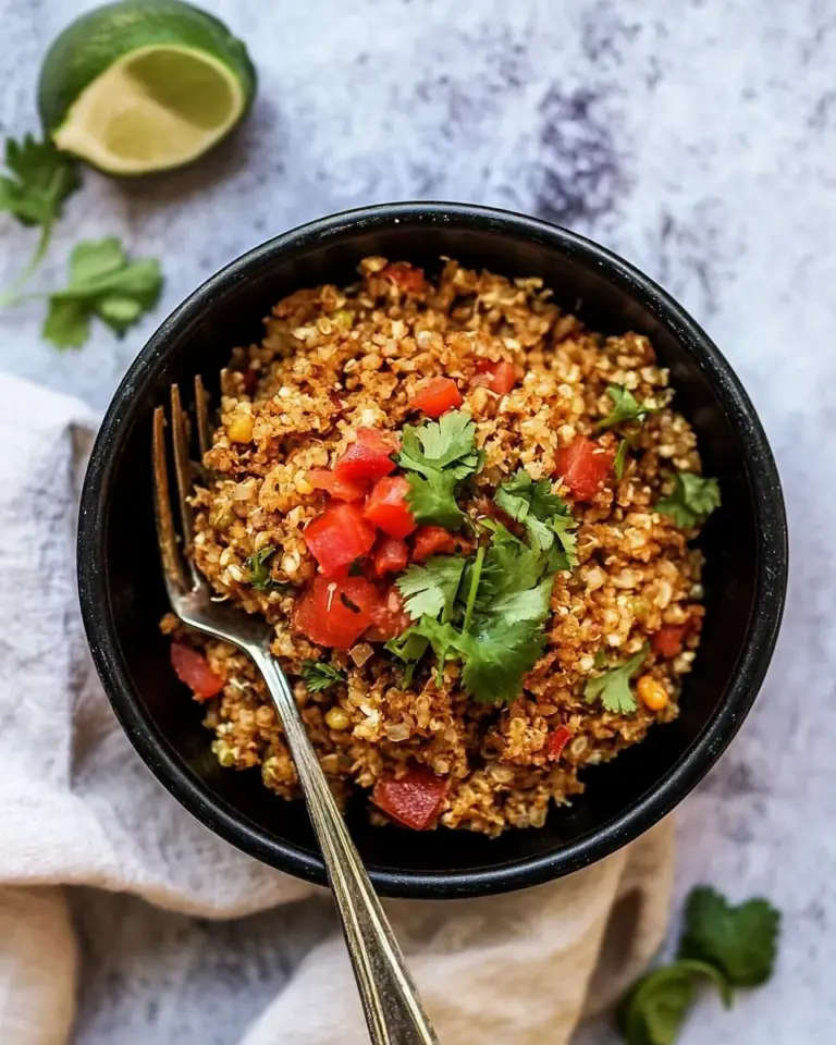 Easy Cauliflower Rice Turkey Taco Skillet photo