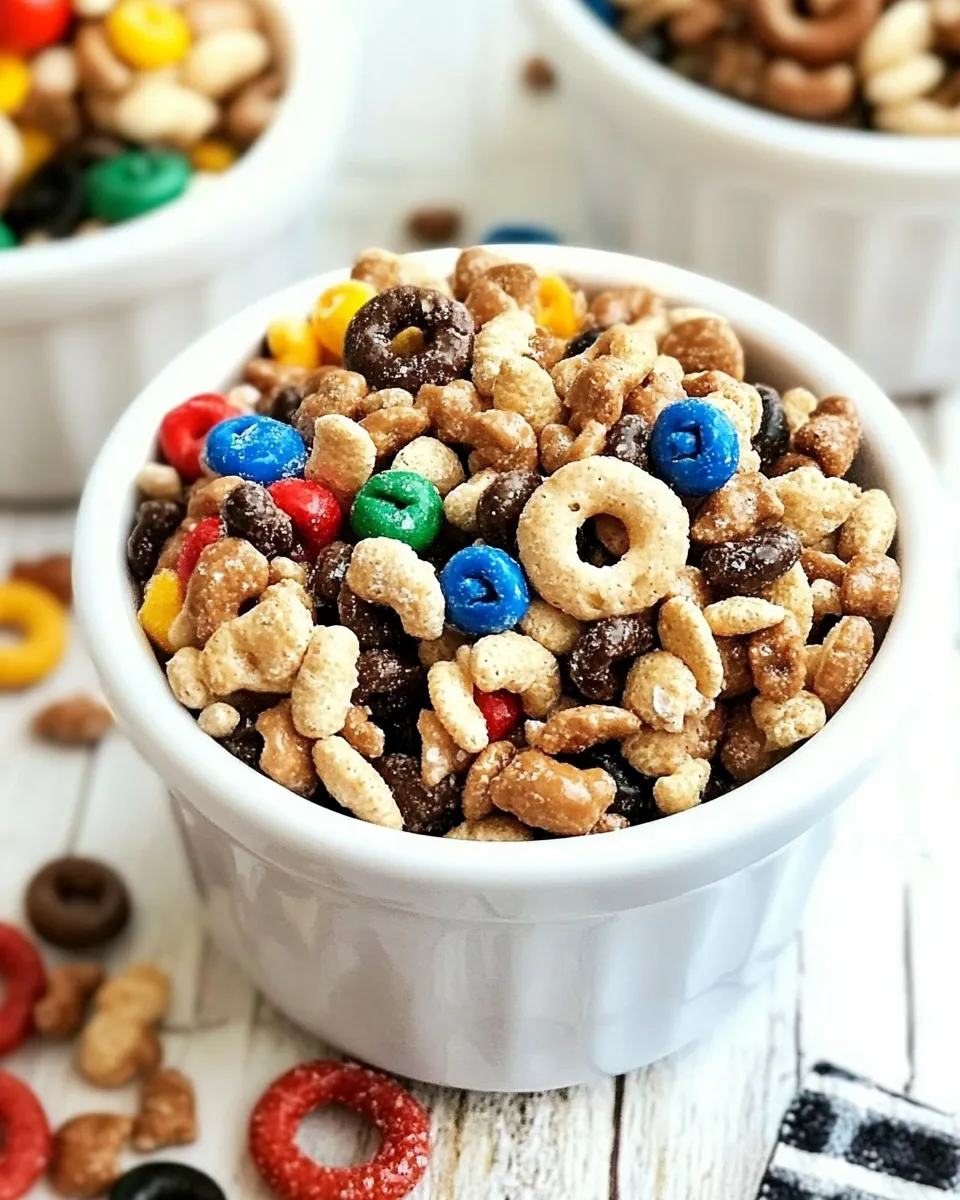 Homemade Cheerios Snack Mix photo