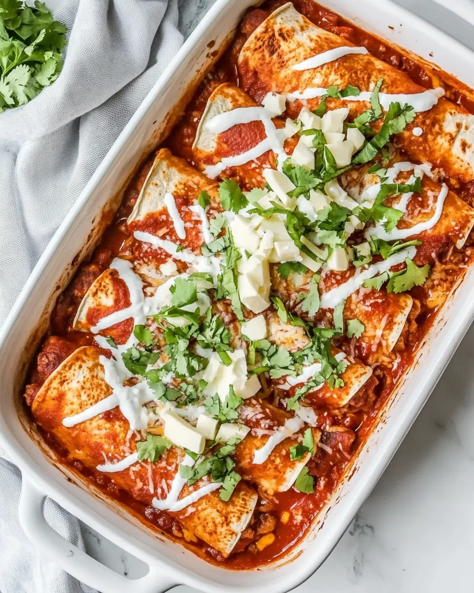 Easy Cheese Enchiladas recipe photo