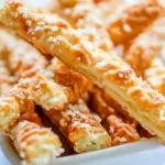 Homemade Cheese Sticks (Saratele) recipe photo
