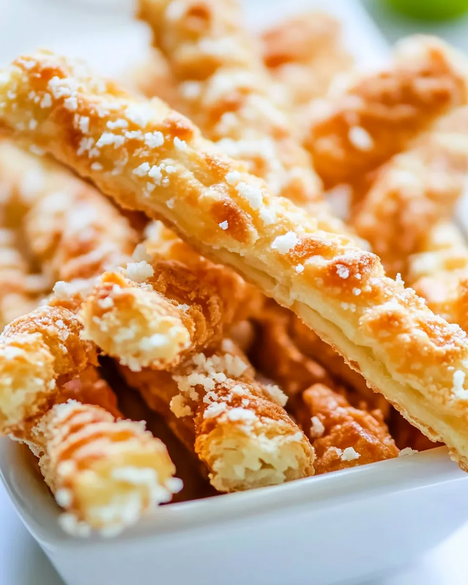 Homemade Cheese Sticks (Saratele) recipe photo