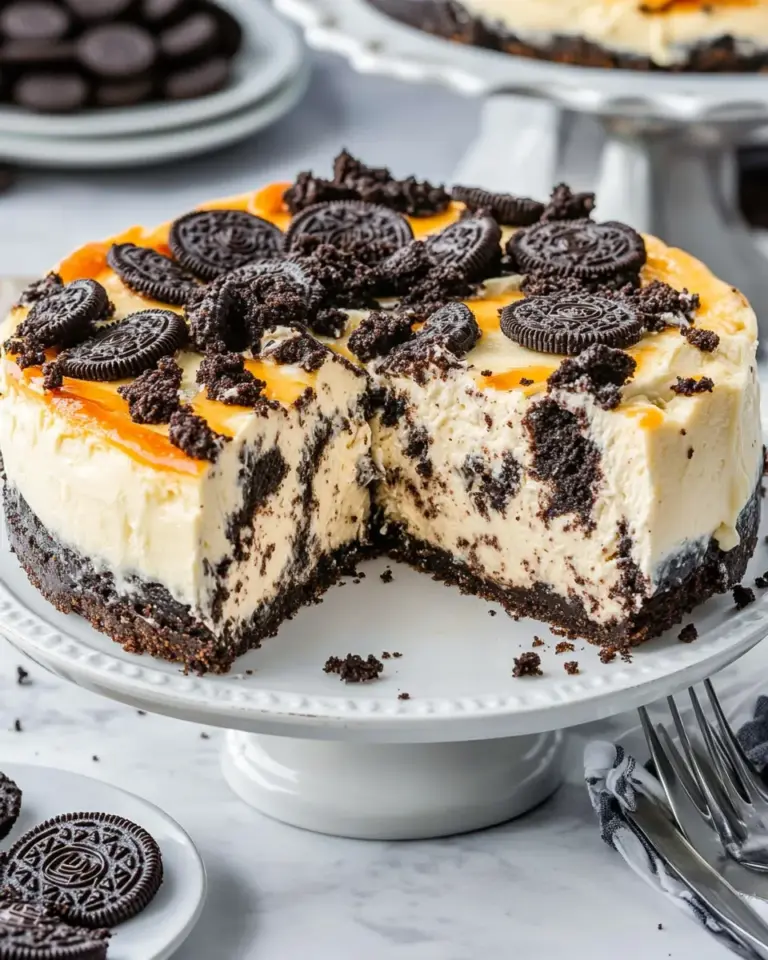 Homemade Cheesecake Factory Oreo Cheesecake photo