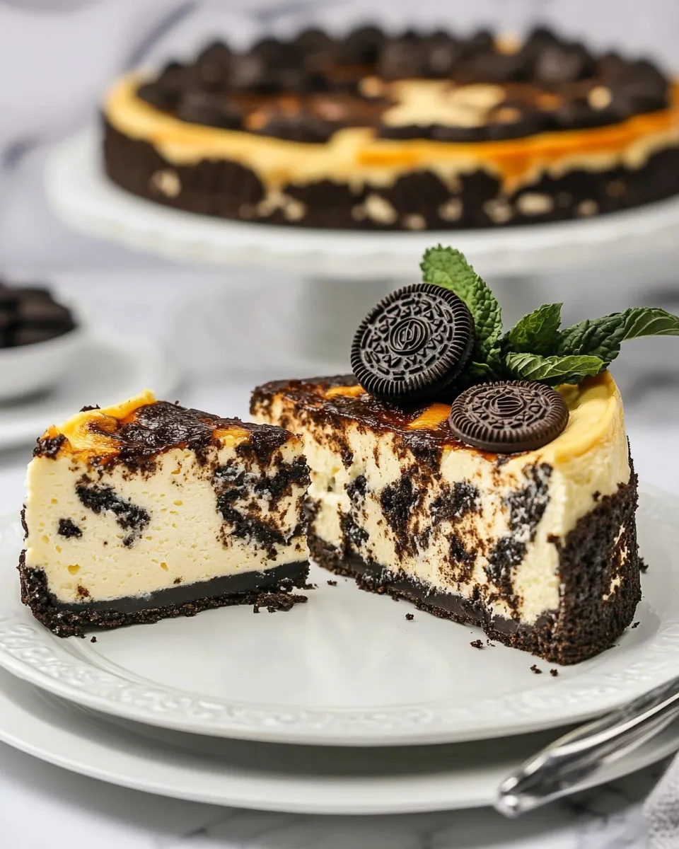 Classic Cheesecake Factory Oreo Cheesecake image