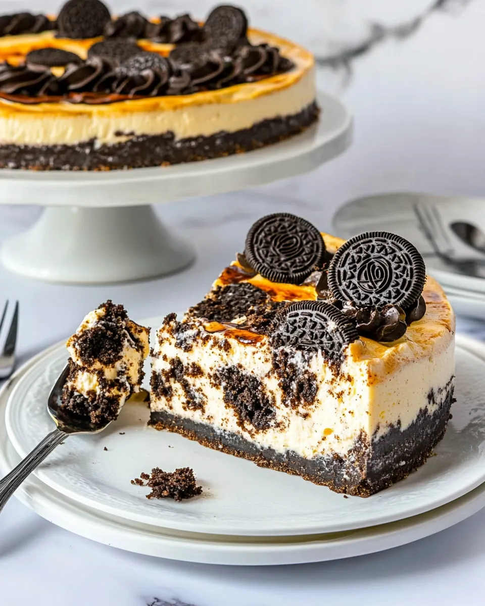Easy Cheesecake Factory Oreo Cheesecake recipe photo