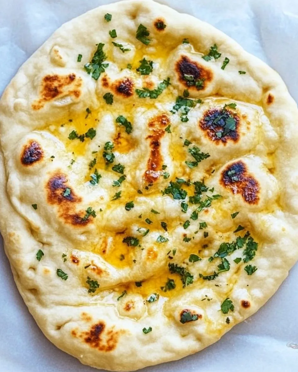 Easy Cheesy Garlic Naan recipe photo