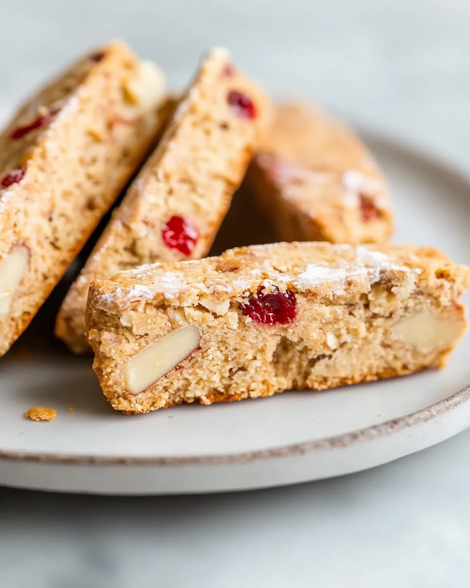 Classic Cherry Almond Biscotti image