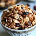 Homemade Cherry Almond Chex Mix photo
