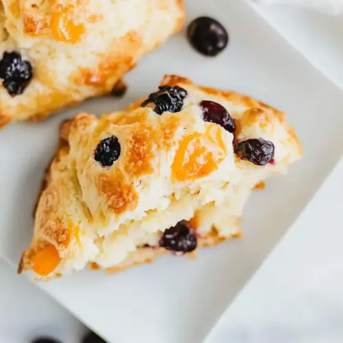 Homemade Cherry Scones recipe photo