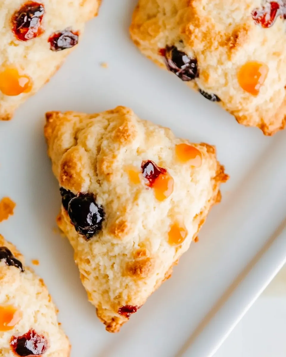 Classic Cherry Scones dish photo