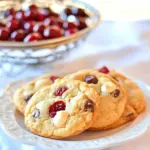 Homemade Cherry White Chocolate Chip Cookies Recipe photo