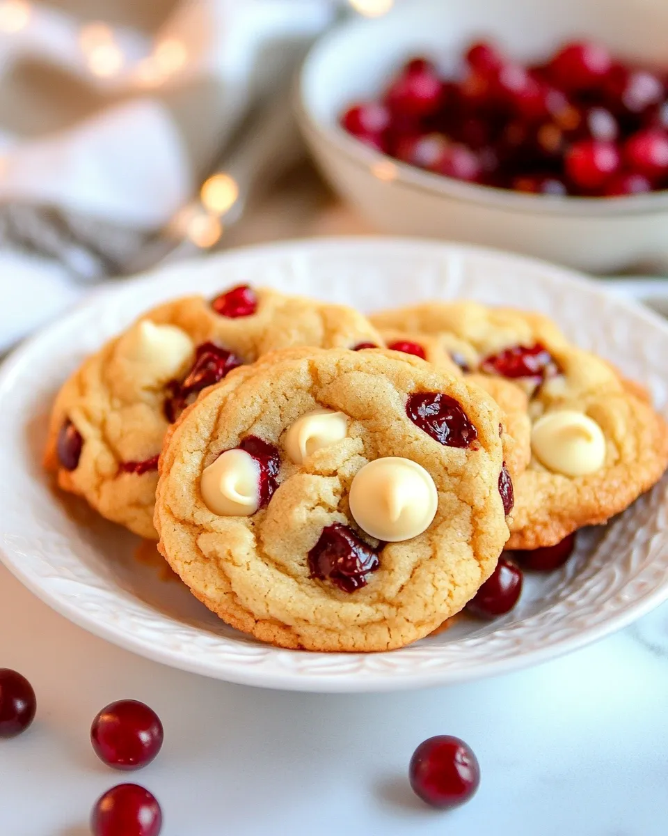 Classic Cherry White Chocolate Chip Cookies Recipe image