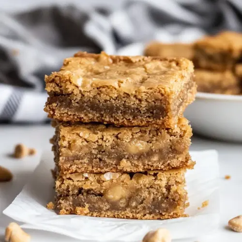 Homemade Chewy Brown Butter Blondies photo