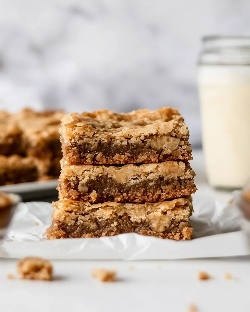 Classic Chewy Brown Butter Blondies image