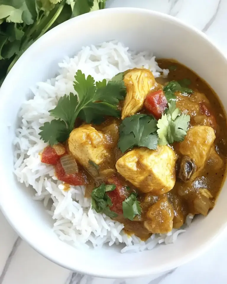 Homemade Chicken Curry with Coconut Milk photo