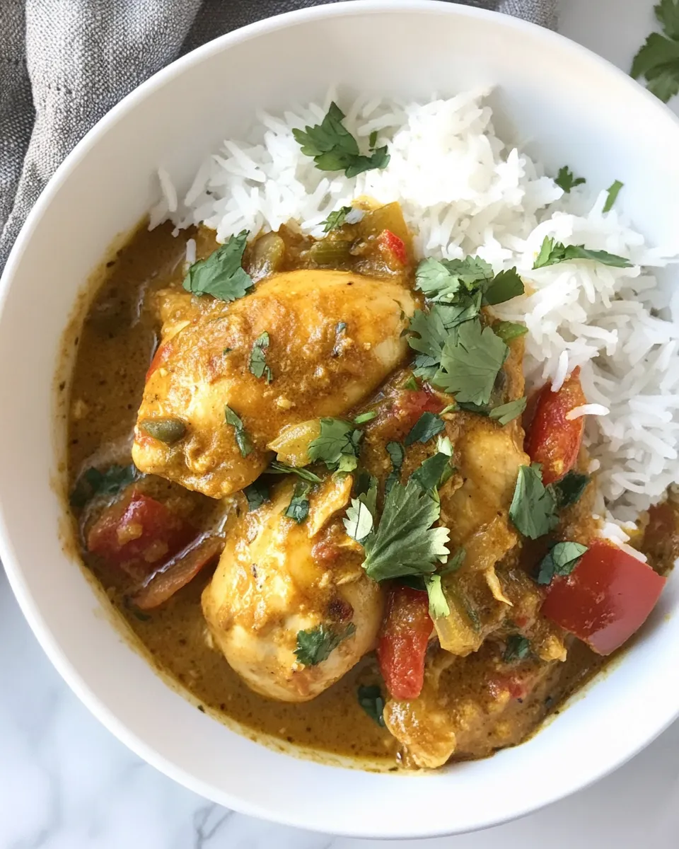 Classic Chicken Curry with Coconut Milk image