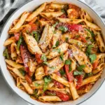 Homemade Chicken Fajita Pasta photo