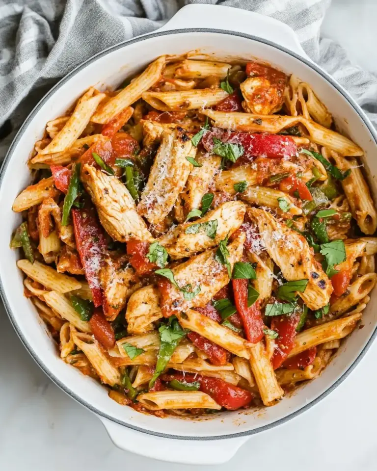 Homemade Chicken Fajita Pasta photo
