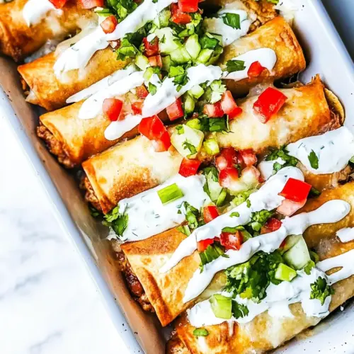 Homemade Chicken Flautas photo