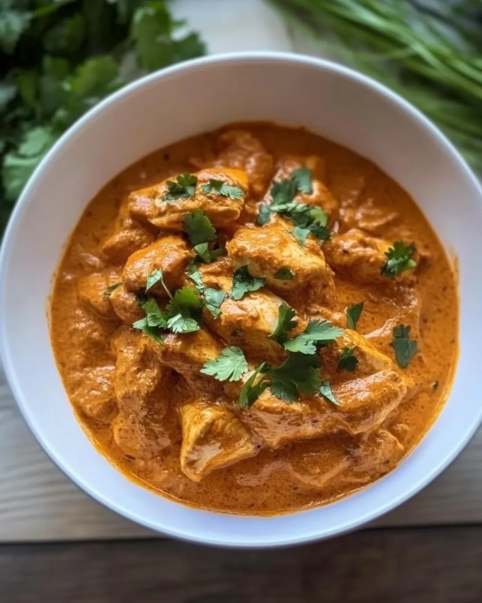 Delicious Chicken Masala shot