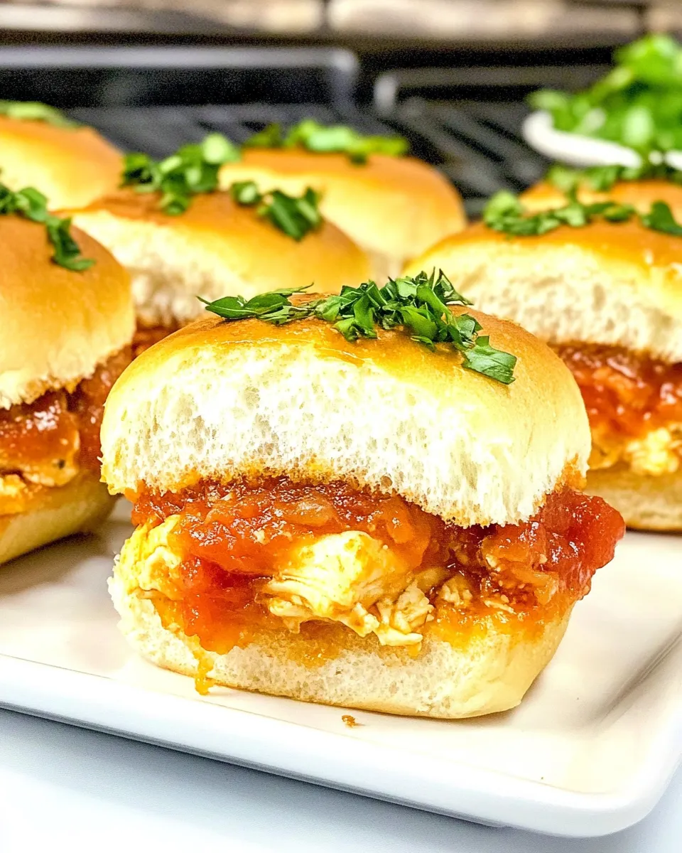 Classic Chicken Parm Sliders image