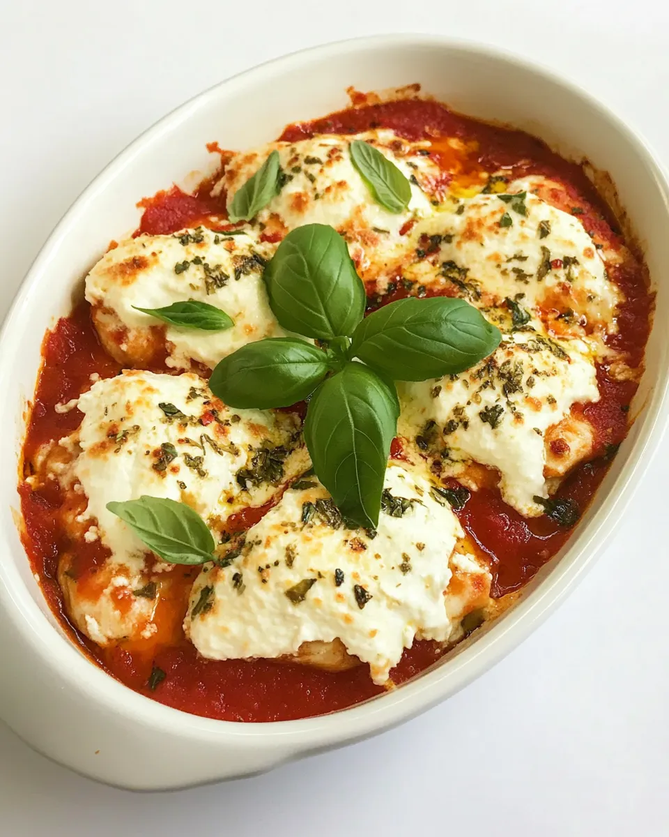 Delicious Chicken Ricotta shot