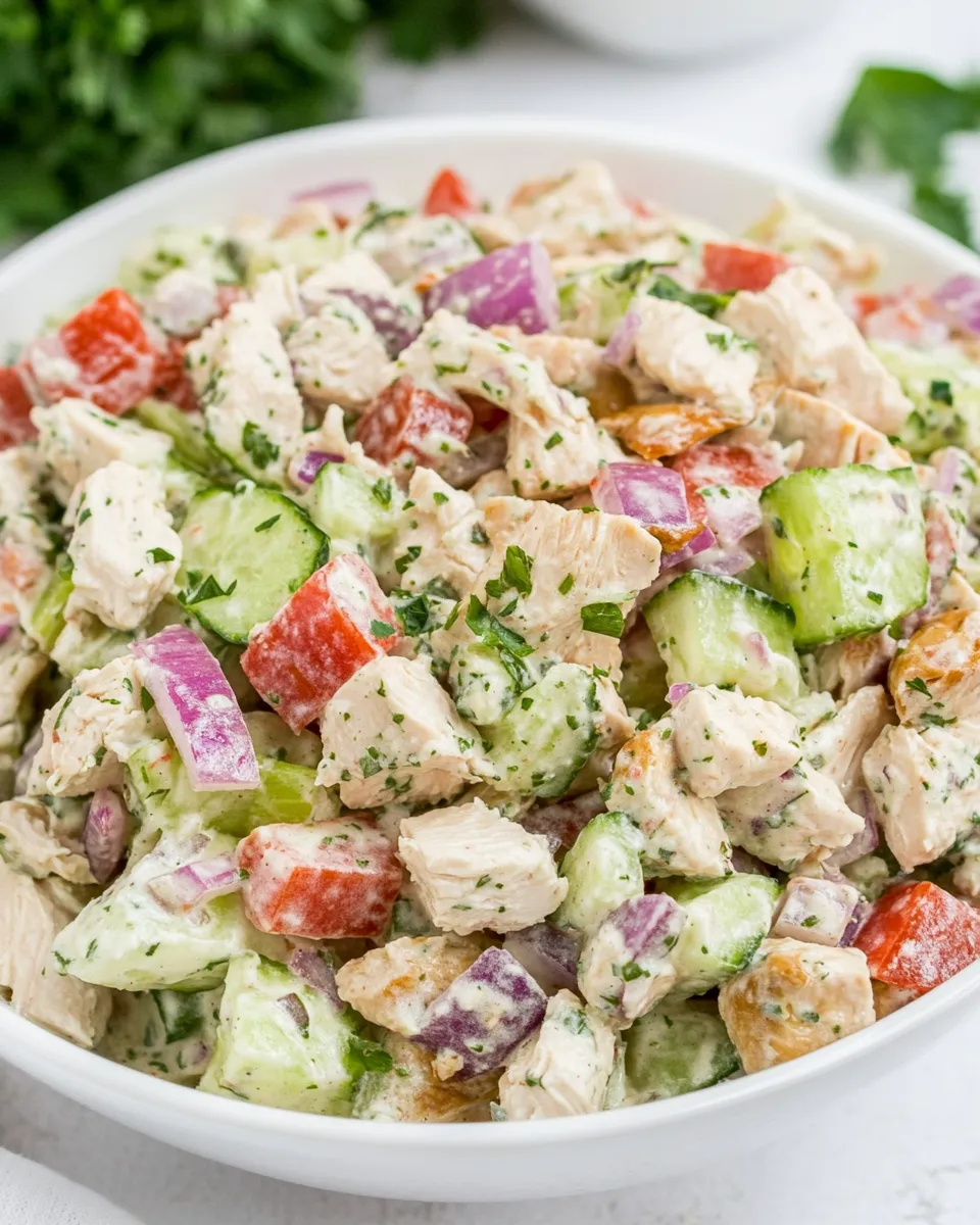Classic Chicken Salad Recipe image
