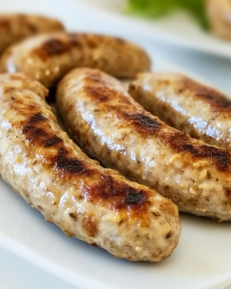 Homemade Chicken Sausage photo