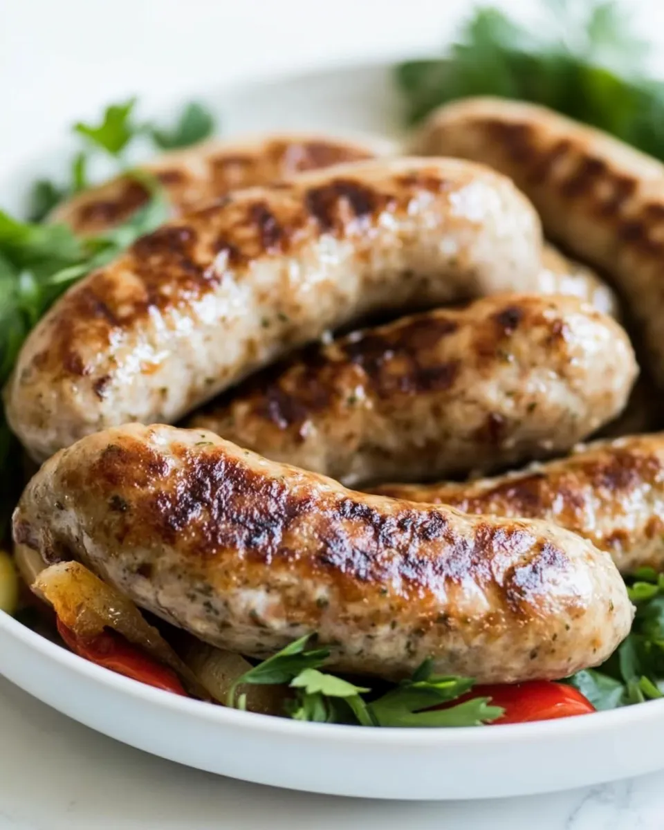 Delicious Chicken Sausage shot