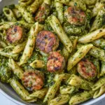 Easy Chicken Sausage Pesto Pasta photo