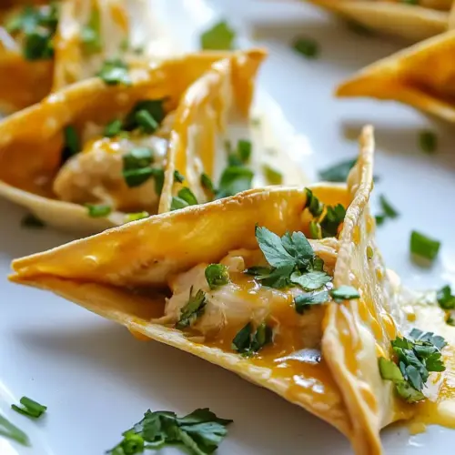 Homemade Chicken Wonton Tacos recipe photo