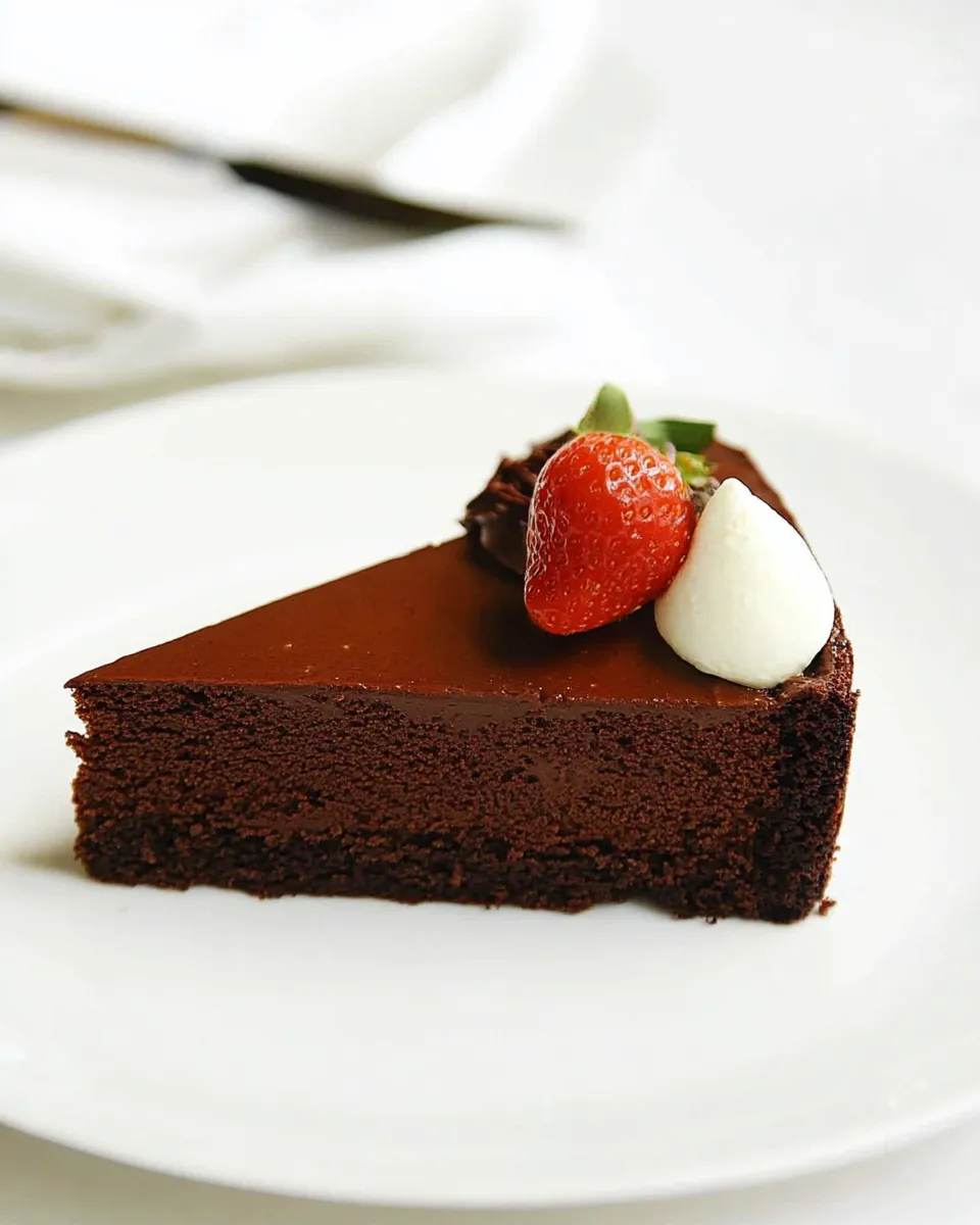 Classic Chocolate-Espresso Mousse Cake Recipe image