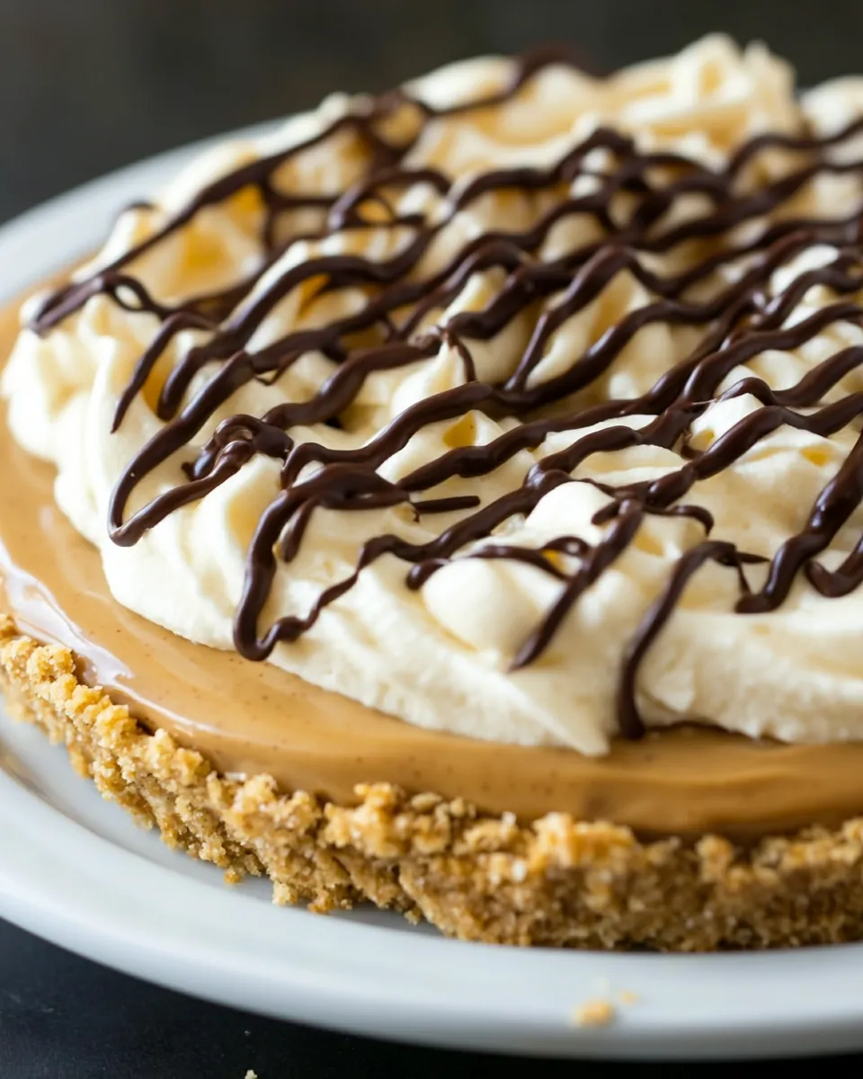 Best Chocolate-Peanut Butter Banana Cream Pie with Pretzel Crust dish photo
