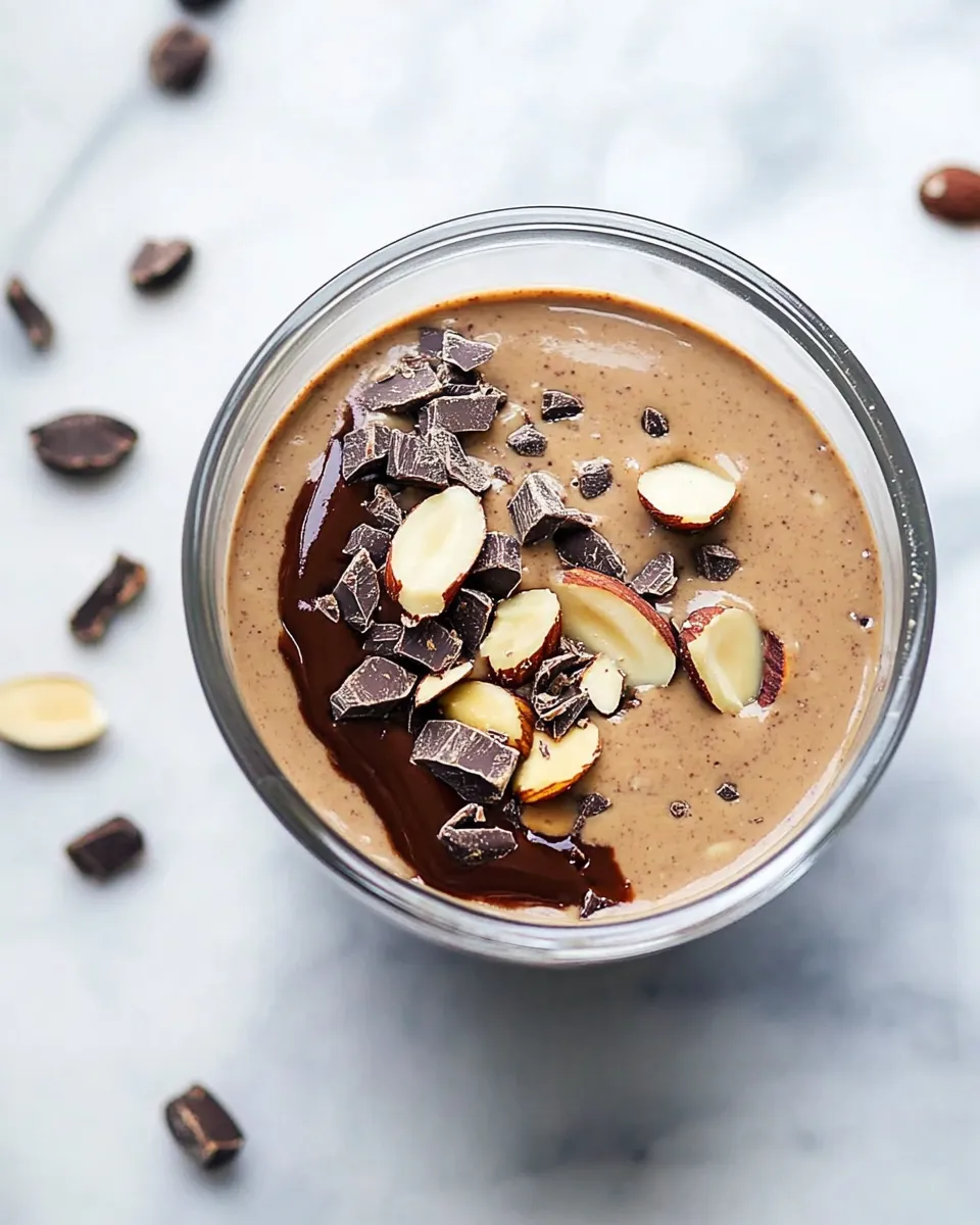 Classic Chocolate Almond Overnight Oats image