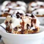 Homemade Chocolate Chip Cookie Ice Cream Bars photo
